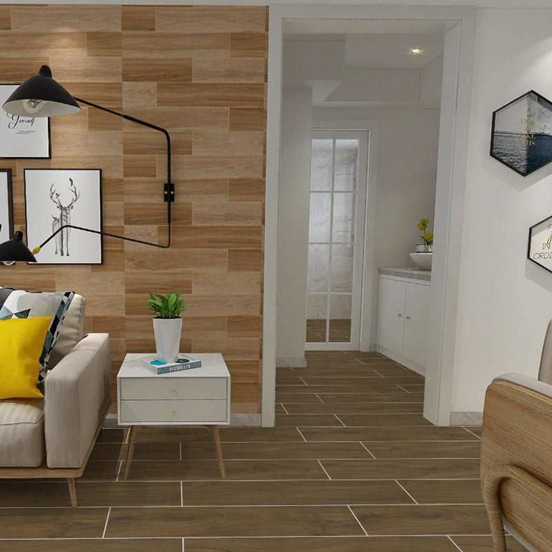 中國佛山磁磚 FOSHAN Tiles 木紋磚 Wood Grain Brick 地磚 啞光 N1013 20×100cm