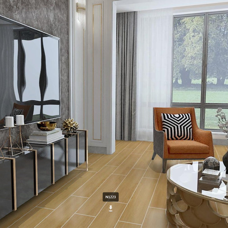 中國佛山磁磚 FOSHAN Tiles 木紋磚 Wood Grain Brick 地磚 啞光N1223 20×120cm