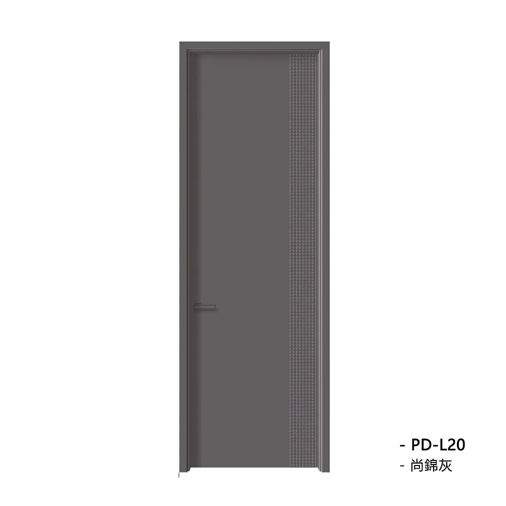 Solid Wood Doors with Painting Interior Doors Morden Style 實木焗漆門 房間門 PD-L20 包門鎖 一體鎖 包門框 多色可選 現代風格 馬賽克系列 莫蘭迪色系