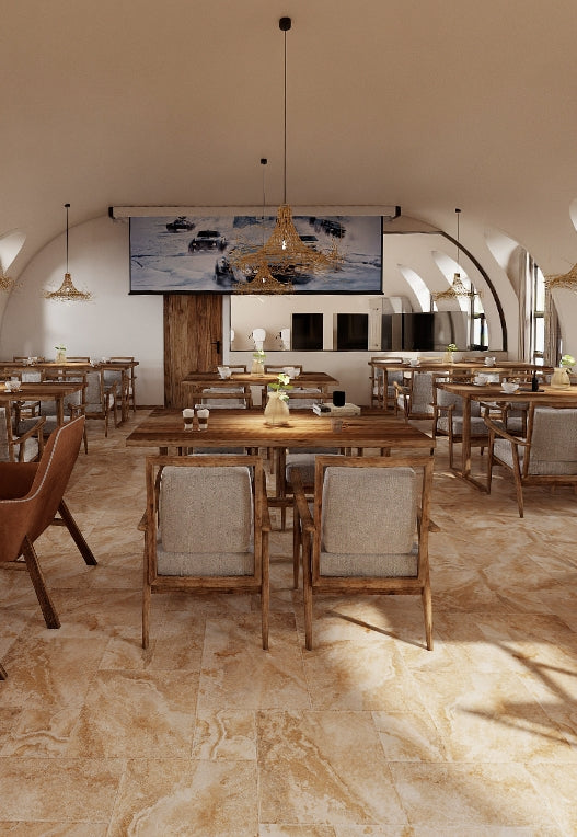 Italian Design RMS-246-5 羅馬洞石 古堡石 Pietra Antica Tiles 地磚 Floor Tiles 20×20 20×40 40×40 40×60cm 規格拼裝 自然石紋質感