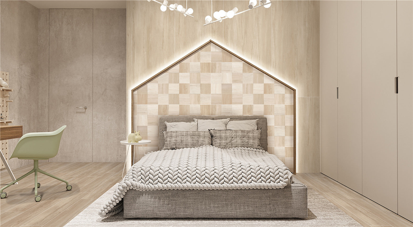 中國佛山磁磚 FOSHAN Tiles Wood Grain Brick Matt Tiles 木紋磚 地磚 墻磚 啞光磚 直邊磚 RMW12261A 20×120cm