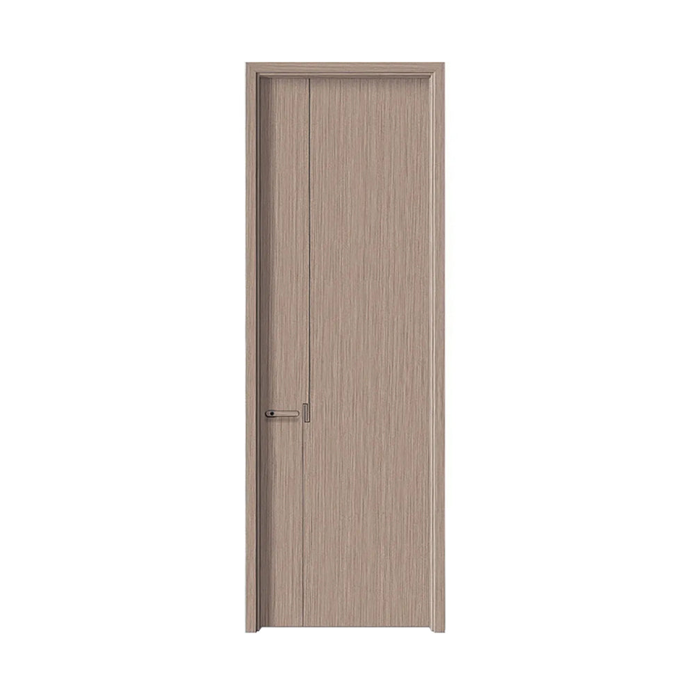 Carbon Crystal Wooden Doors Z50(包木框和門鎖)碳晶門 實木複合門 生態門 現代簡約風格 科技淺灰 S-6348