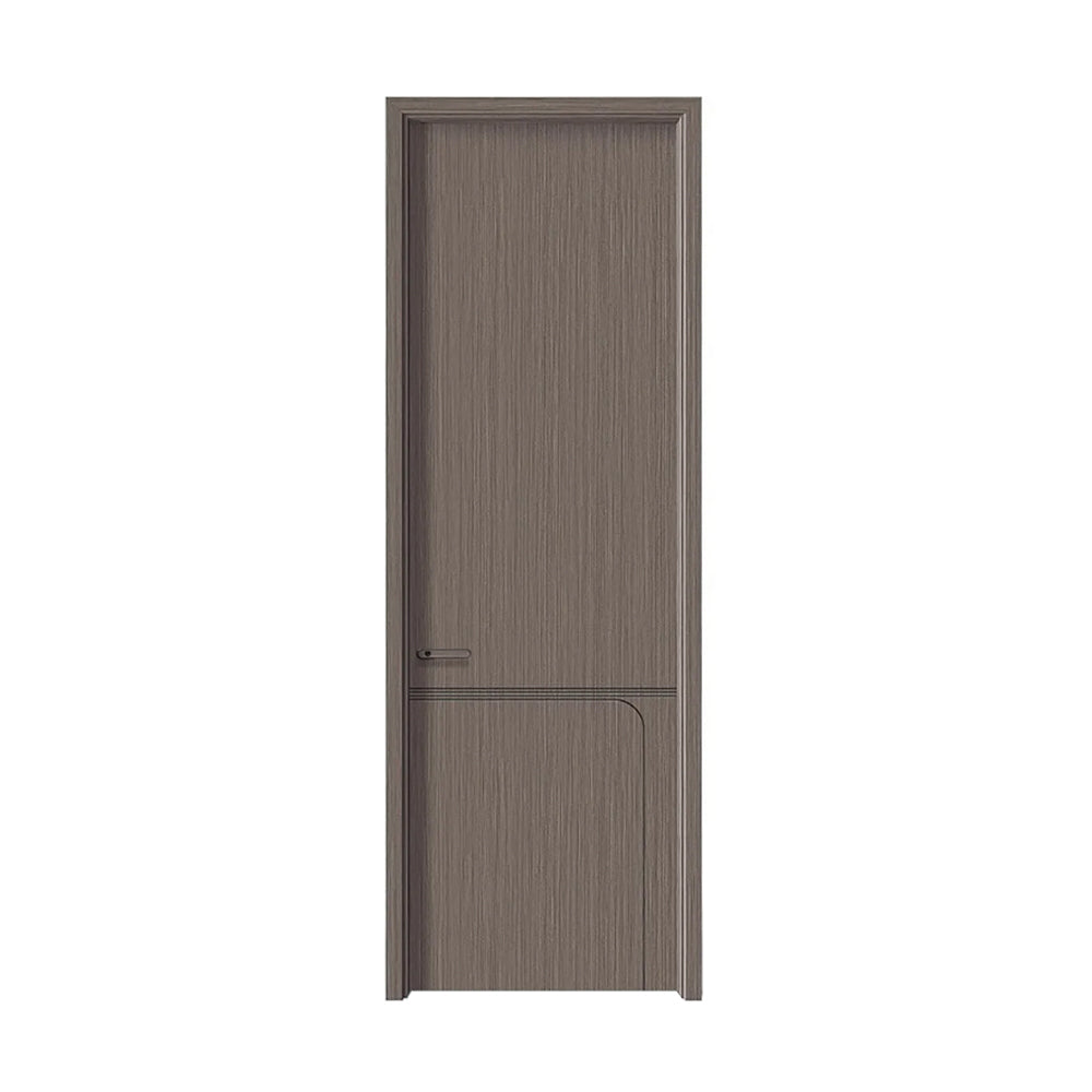 Carbon Crystal Wooden Doors Z50(包木框和門鎖)碳晶門 實木複合門 生態門 現代簡約風格 科技深灰 S-6359