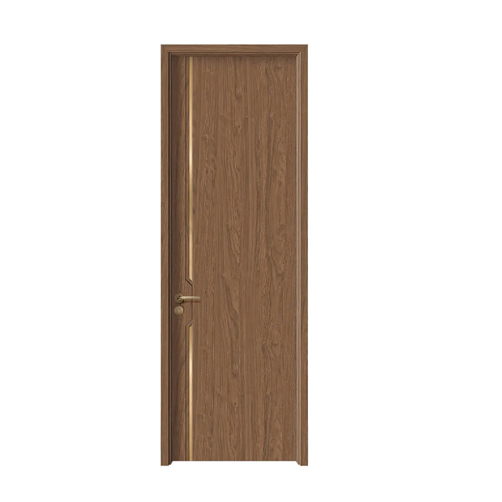 Carbon Crystal Wooden Doors Z50(包木框和門鎖)碳晶門 實木複合門 生態門 現代簡約風格 索拉胡桃4號 S-6732