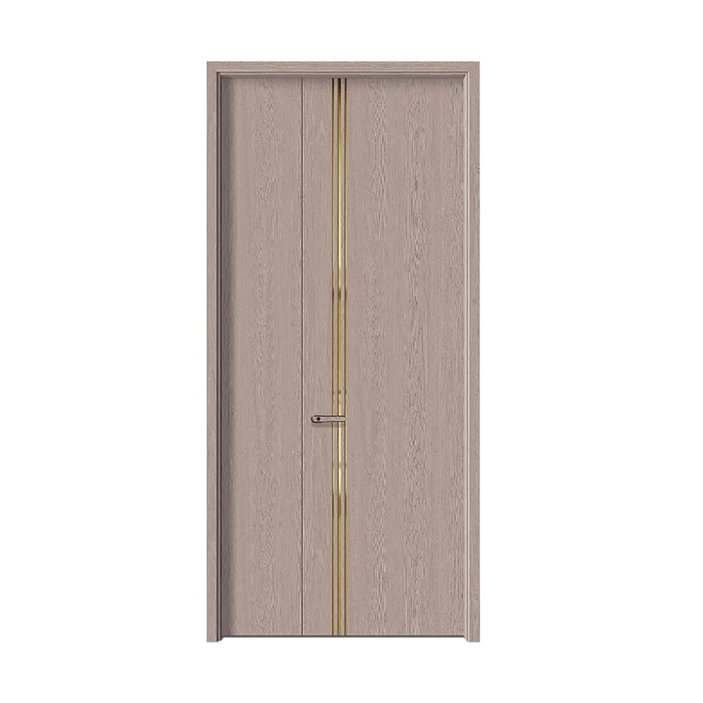 Carbon Crystal Wooden Doors Z50(包木框和門鎖)碳晶門 實木複合門 生態門 現代簡約風格 卡曼白橡4號 S-B6160-子母門