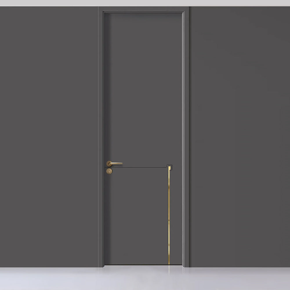Carbon Crystal Wooden Doors Z50(包木框和門鎖)碳晶門 實木複合門 生態門 現代簡約風格 岩石灰 S-B6164