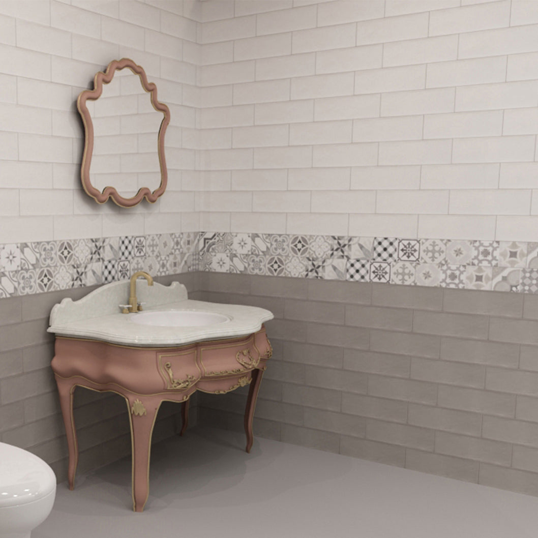 西班牙 Spain CifreS3632EL3-52A S3632EL3-79A 10×30cm DECOR BULEVAR WARM 吸水磚 花磚 藝術磚