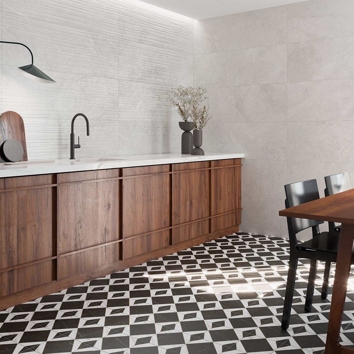 西班牙 Spain Cifre S3698JJ3-09F 20×20cm URSINO MARQUINA MATE 吸水磚 花磚 藝術磚