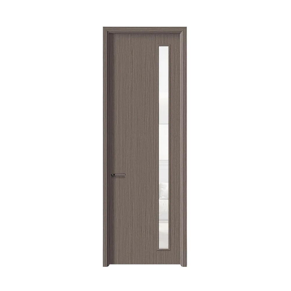 Carbon Crystal Wooden Doors Z50(包木框和門鎖)碳晶門 實木複合門 生態門 現代簡約風格 科技深灰 S6202B