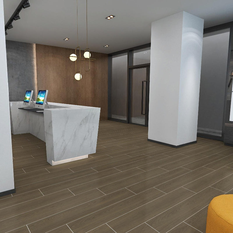 中國佛山磁磚 FOSHAN Tiles 木紋磚 Wood Grain Brick 地磚 啞光S66008 20×120cm