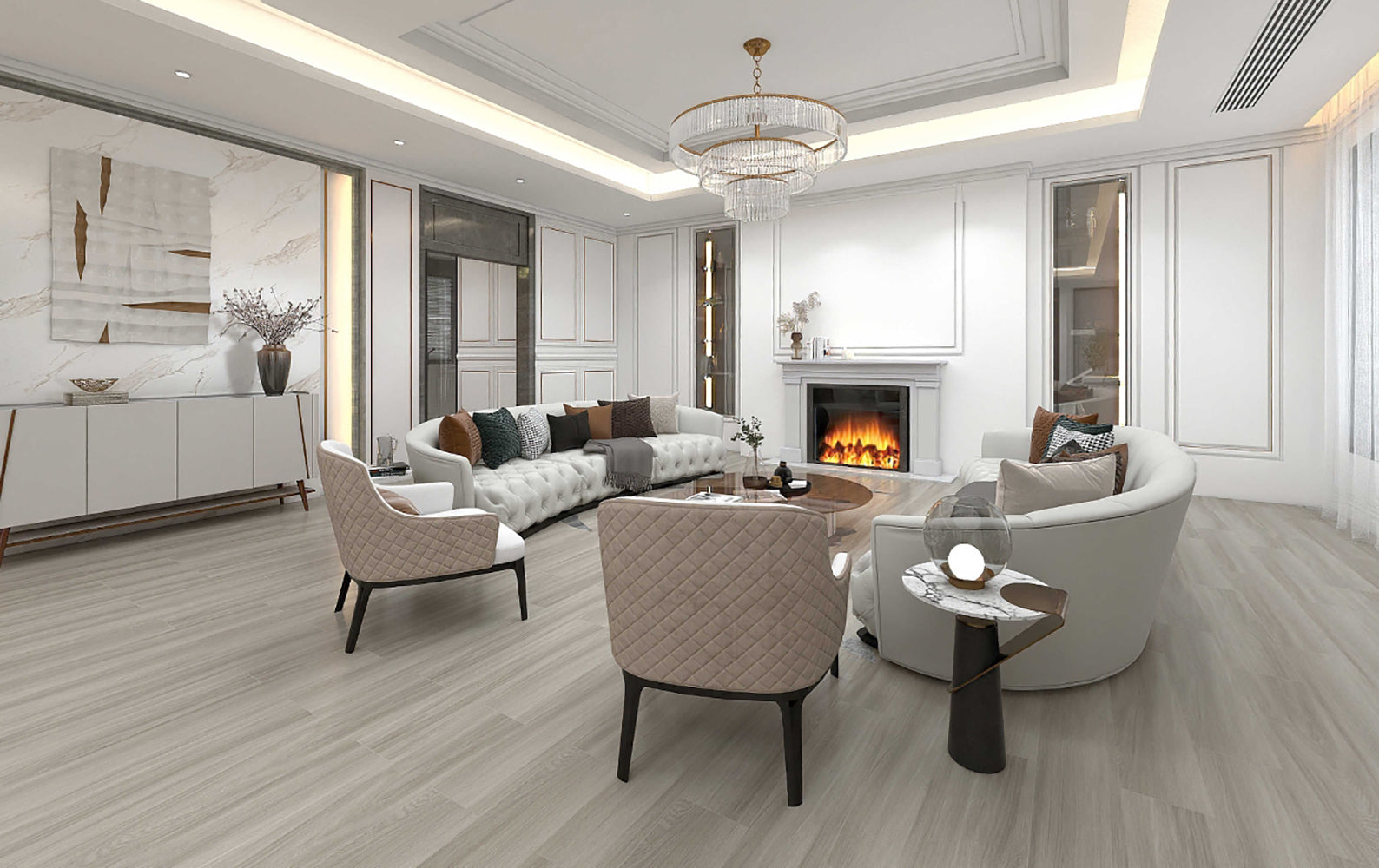 木紋磚 Wood Grain Brick SK20883 柔光 20×100cm wooden tiles 木紋地磚 啞光 全瓷木紋磚 Porcelain Wooden Effect Tiles