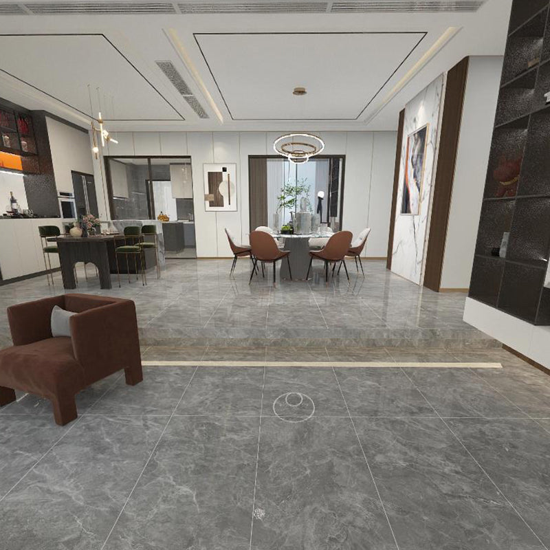 中國佛山瓷磚 China Foshan Marble Tiles Glossy 大理石瓷磚 連紋瓷磚 地磚 墻磚 釉面磚 亮光面 泰坦灰TC126551 60×120cm