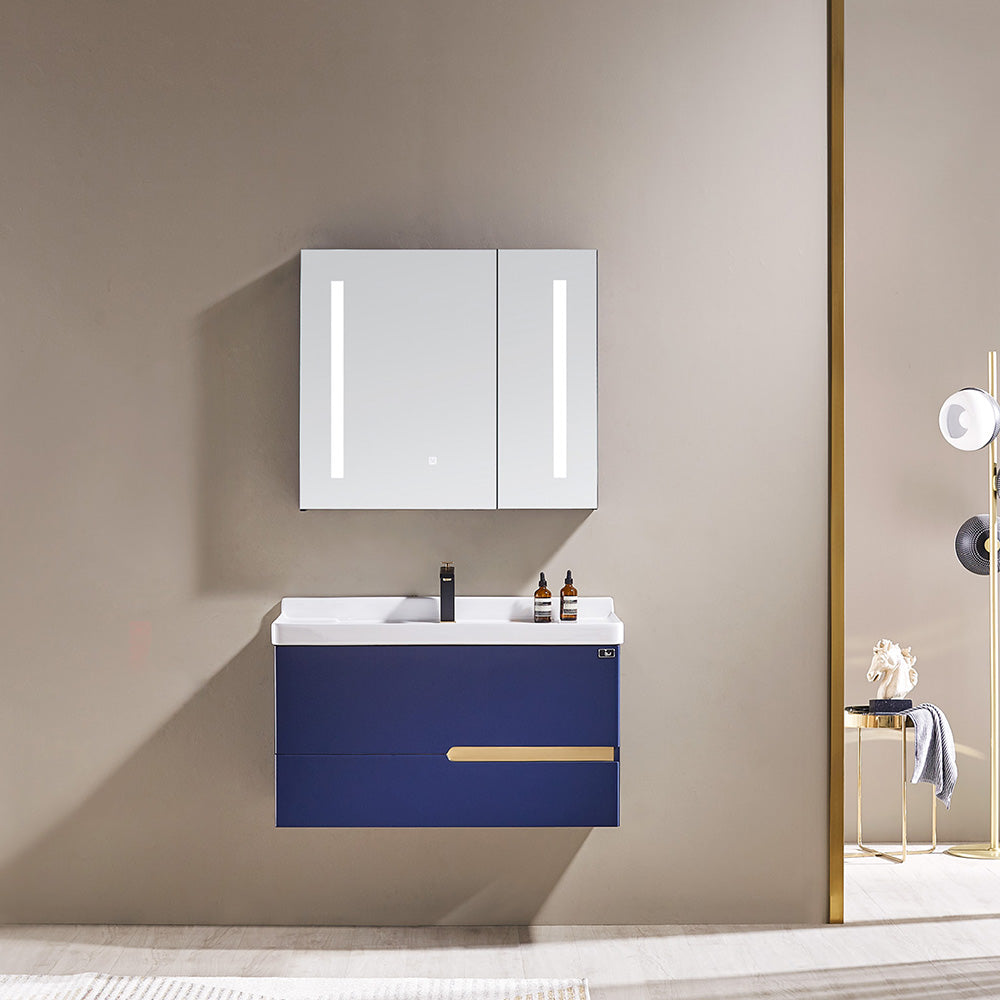 Bathroom Cabinets VG-1956 浴室櫃 Mirror Cabinets 鏡櫃 台上盆 台下盤 現代風格 智能鏡櫃