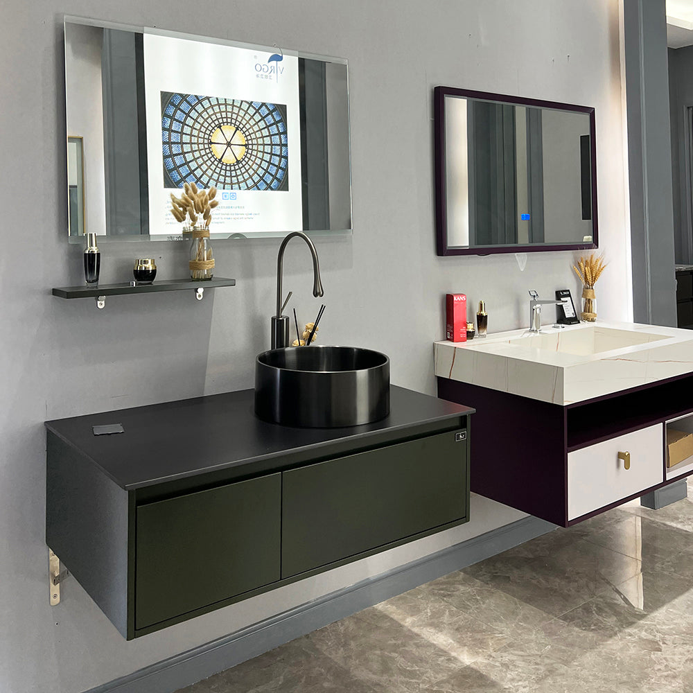 Bathroom Cabinets VG-2026 浴室櫃 Mirror Cabinets 鏡櫃 台上盆 台下盤 現代風格 智能鏡櫃