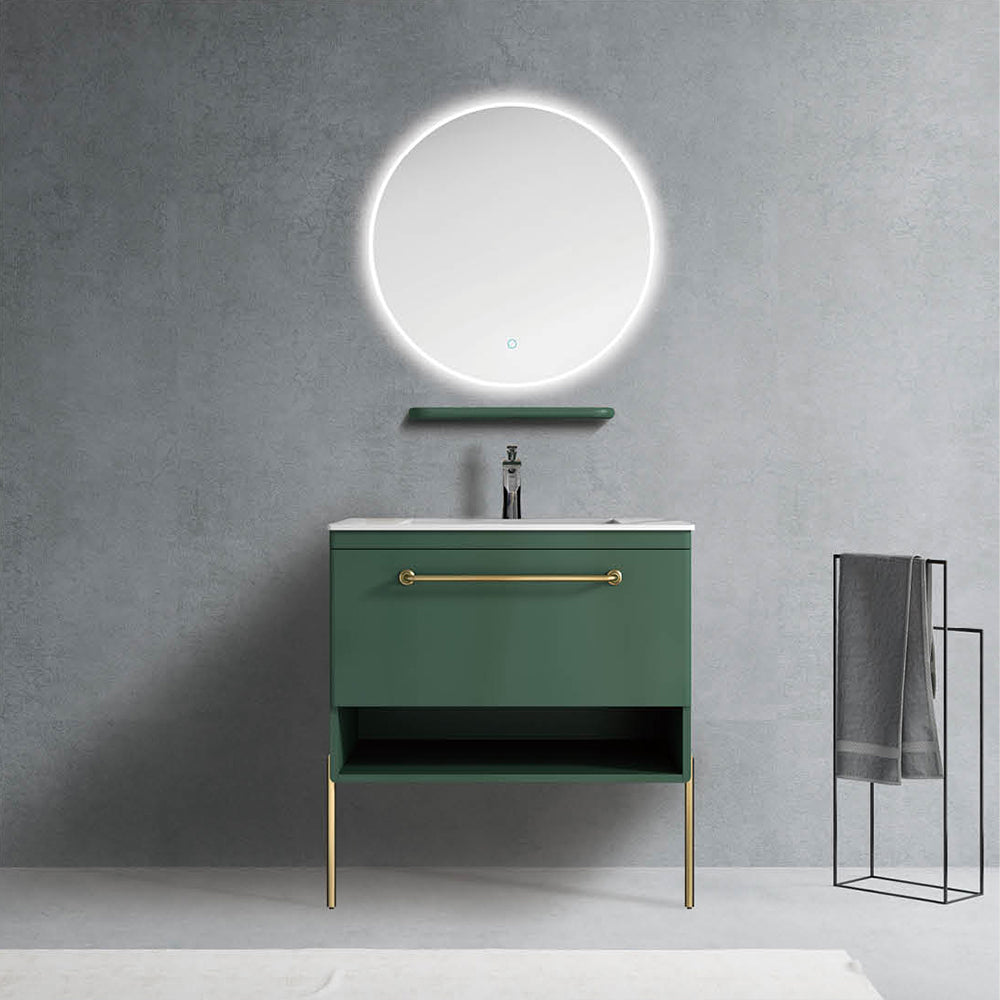 Custom Bathroom Cabinets XD1601 訂造浴室櫃 Custom Mirror Cabinets 訂造鏡櫃 烤漆櫃體 可選洗手盆規格 現代風格 智能鏡櫃