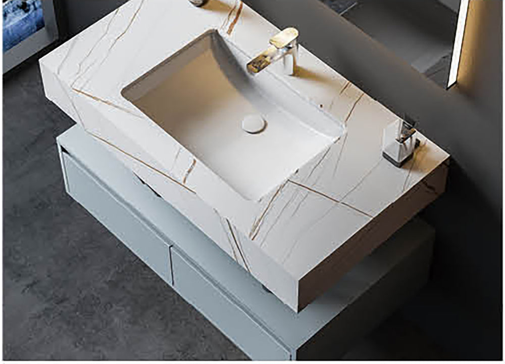 Custom Bathroom Cabinets XD5021 訂造浴室櫃 Custom Mirror Cabinets 訂造鏡櫃 烤漆櫃體 可選洗手盆規格 現代風格 智能鏡櫃