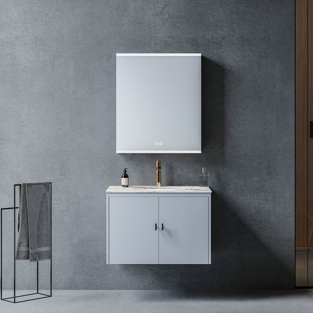 Custom Bathroom Cabinets XD5050 訂造浴室櫃 Custom Mirror Cabinets 訂造鏡櫃 烤漆櫃體 可選洗手盆規格 現代風格 智能鏡櫃