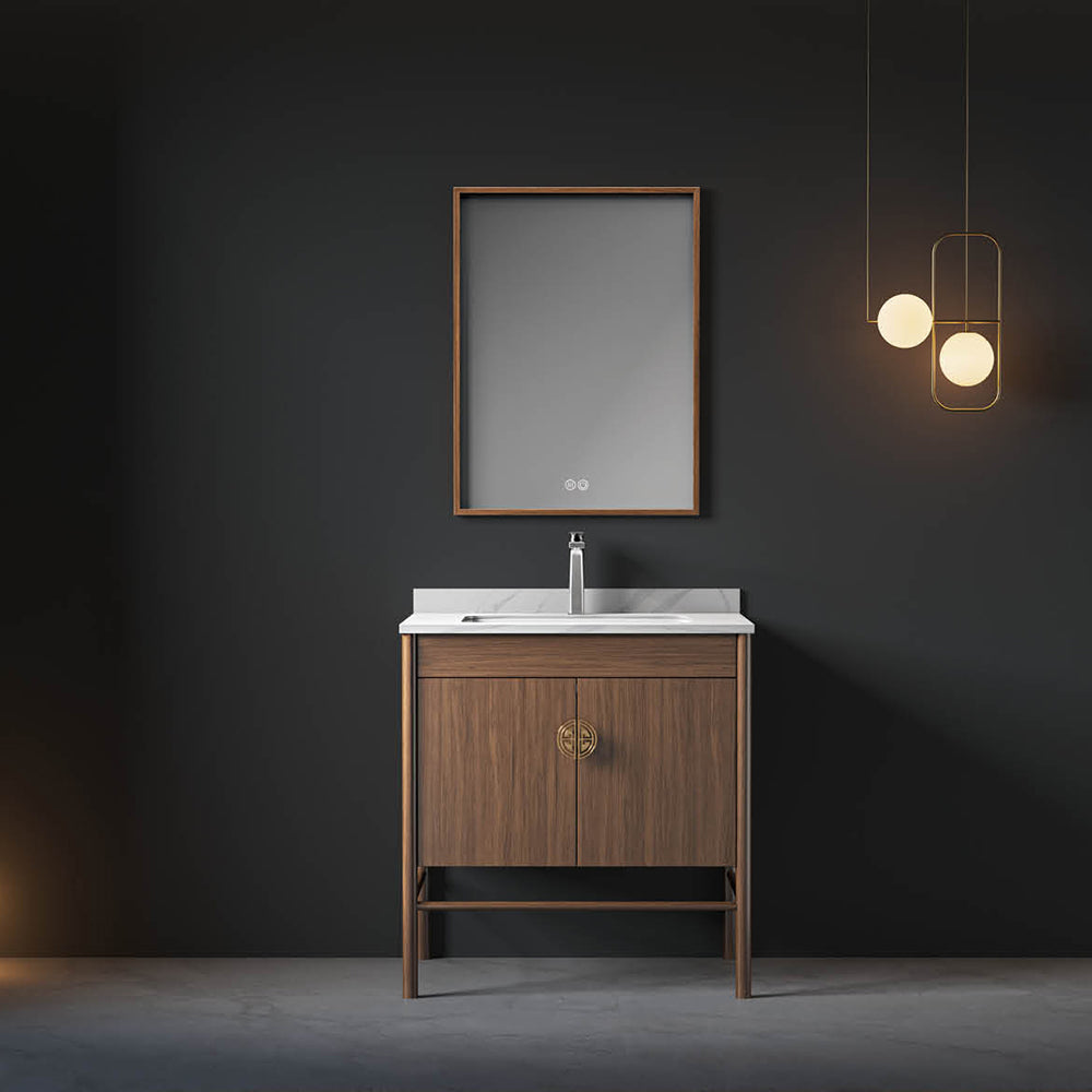 Custom Bathroom Cabinets XD6082 訂造浴室櫃 Custom Mirror Cabinets 訂造鏡櫃 烤漆櫃體 可選洗手盆規格 現代風格 智能鏡櫃