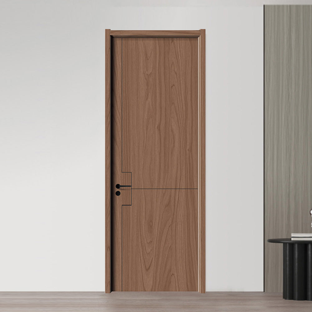 Carbon Crystal Wooden Doors (包木框和門鎖)XNS-E01 碳晶門 實木復合門 生態門 現代簡約風格
