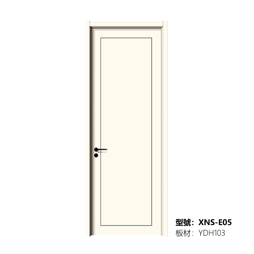 Carbon Crystal Wooden Doors (包木框和門鎖)XNS-E05 碳晶門 實木復合門 生態門 現代簡約風格