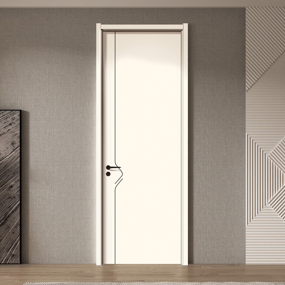 Carbon Crystal Wooden Doors (包木框和門鎖)XNS-E12 碳晶門 實木復合門 生態門 現代簡約風格