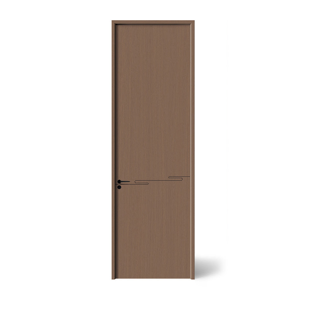 Carbon Crystal Wooden Doors Z50 (包木框和門鎖) 香奈兒棕 XNS-E18 碳晶門 實木復合門 生態門 現代簡約風格