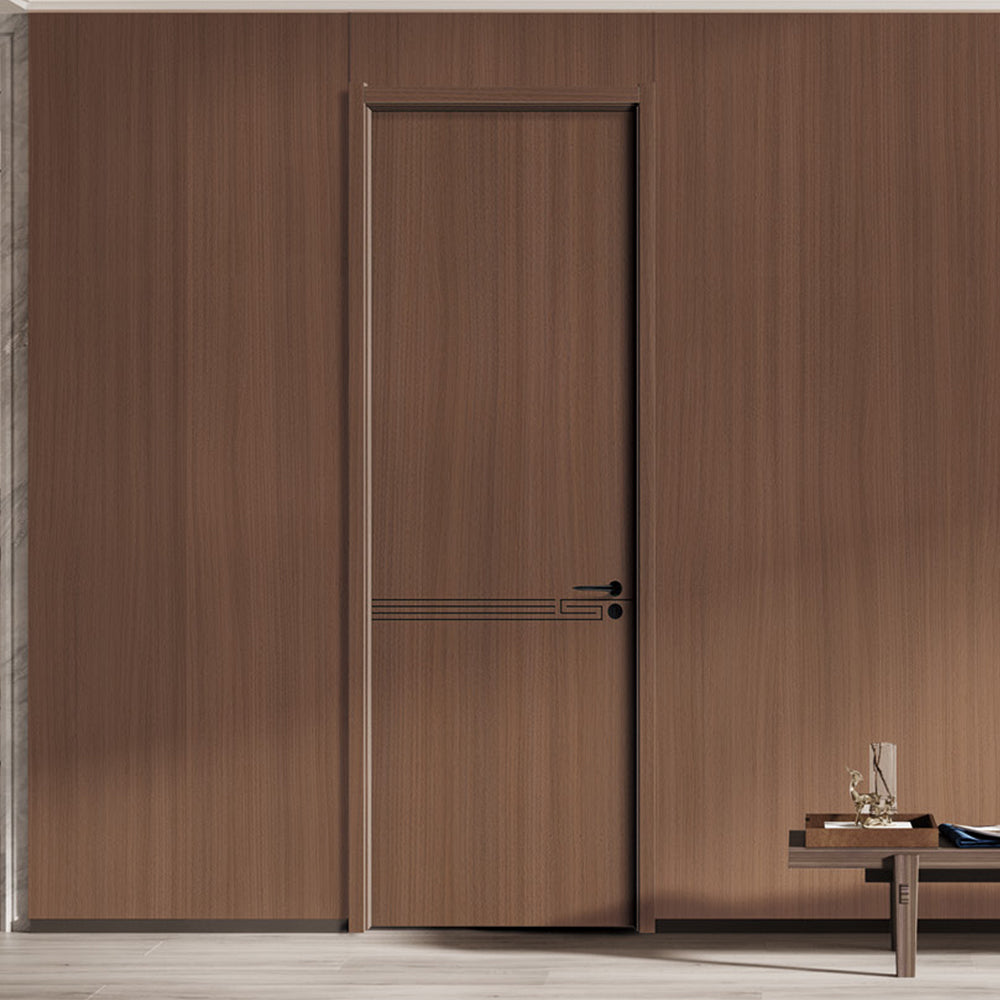 Carbon Crystal Wooden Doors (包木框和門鎖)XNS-E20 碳晶門 實木復合門 生態門 現代簡約風格