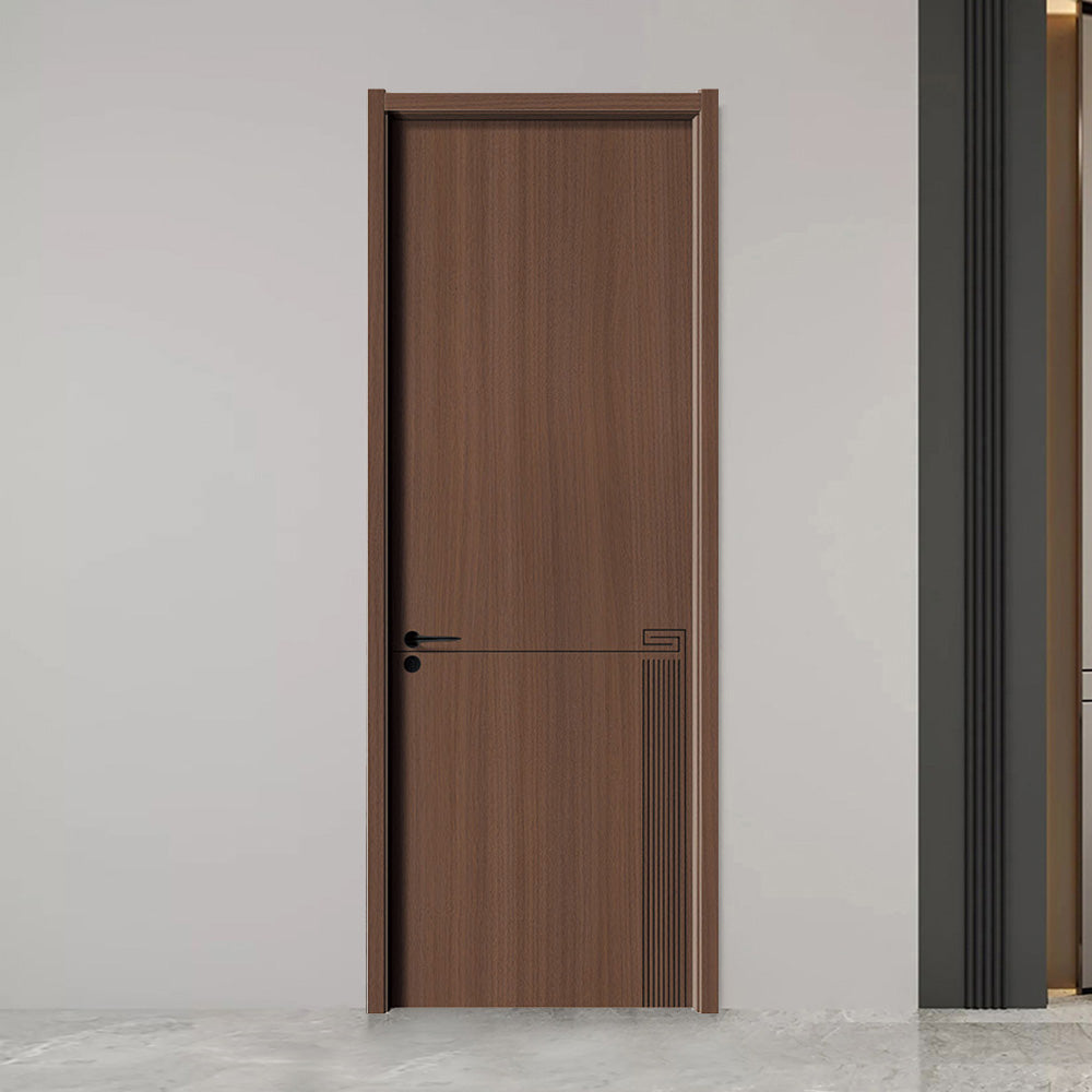 Carbon Crystal Wooden Doors (包木框和門鎖)XNS-E21 碳晶門 實木復合門 生態門 現代簡約風格