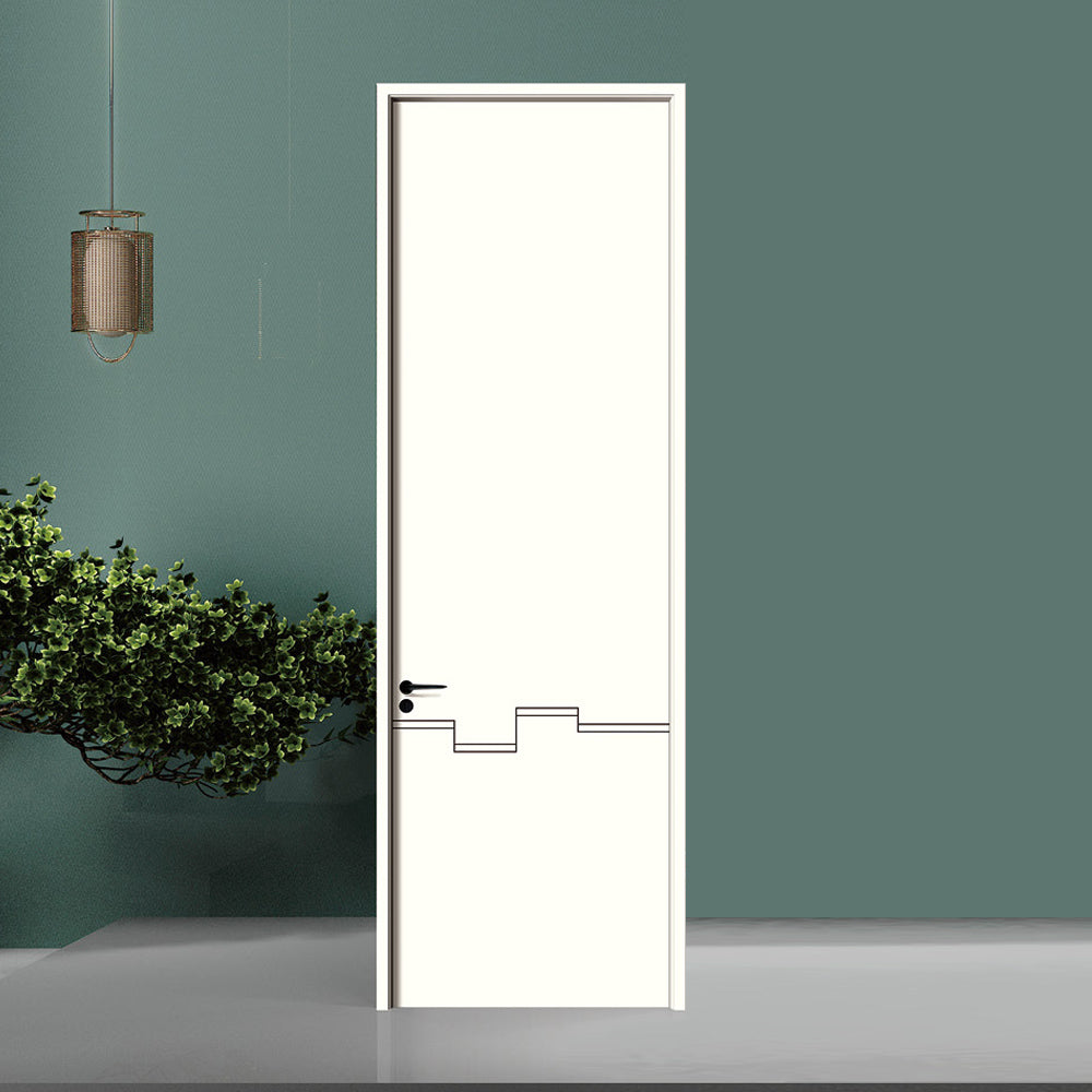 Carbon Crystal Wooden Doors Z50 (包木框和門鎖)經典爵士白 銀河灰(PET)XNS-E55 碳晶門 實木復合門 生態門 現代簡約風格