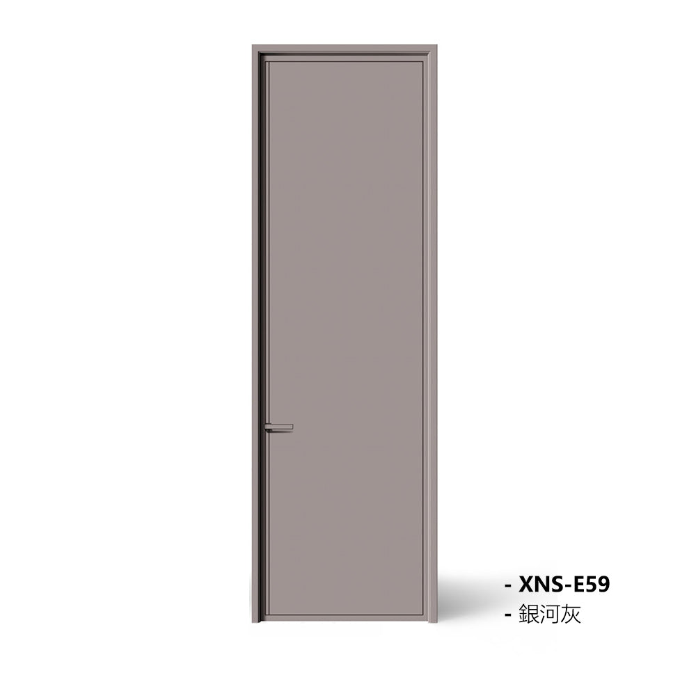 Carbon Crystal Wooden Doors Z50 (包木框和門鎖)銀河灰(PET) XNS-E59 碳晶門 實木復合門 生態門 現代簡約風格