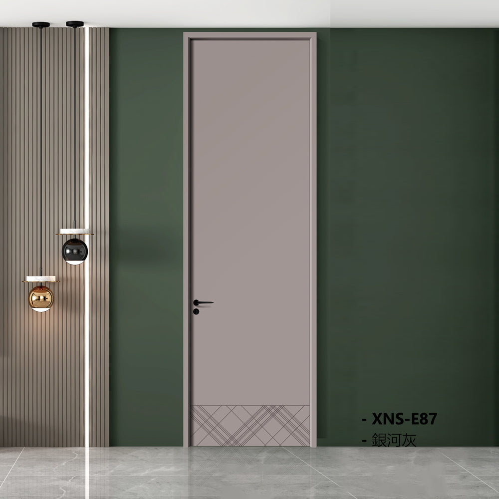 Carbon Crystal Wooden Doors Z50 (包木框和門鎖)相思灰(PET) 銀河灰(PET) XNS-E87 碳晶門 實木復合門 生態門 現代簡約風格