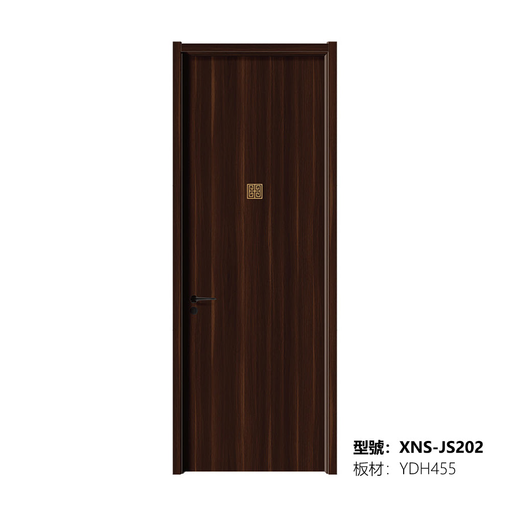 Carbon Crystal Wooden Doors (包木框和門鎖)XNS-JS202 碳晶門 實木復合門 生態門 現代簡約風格