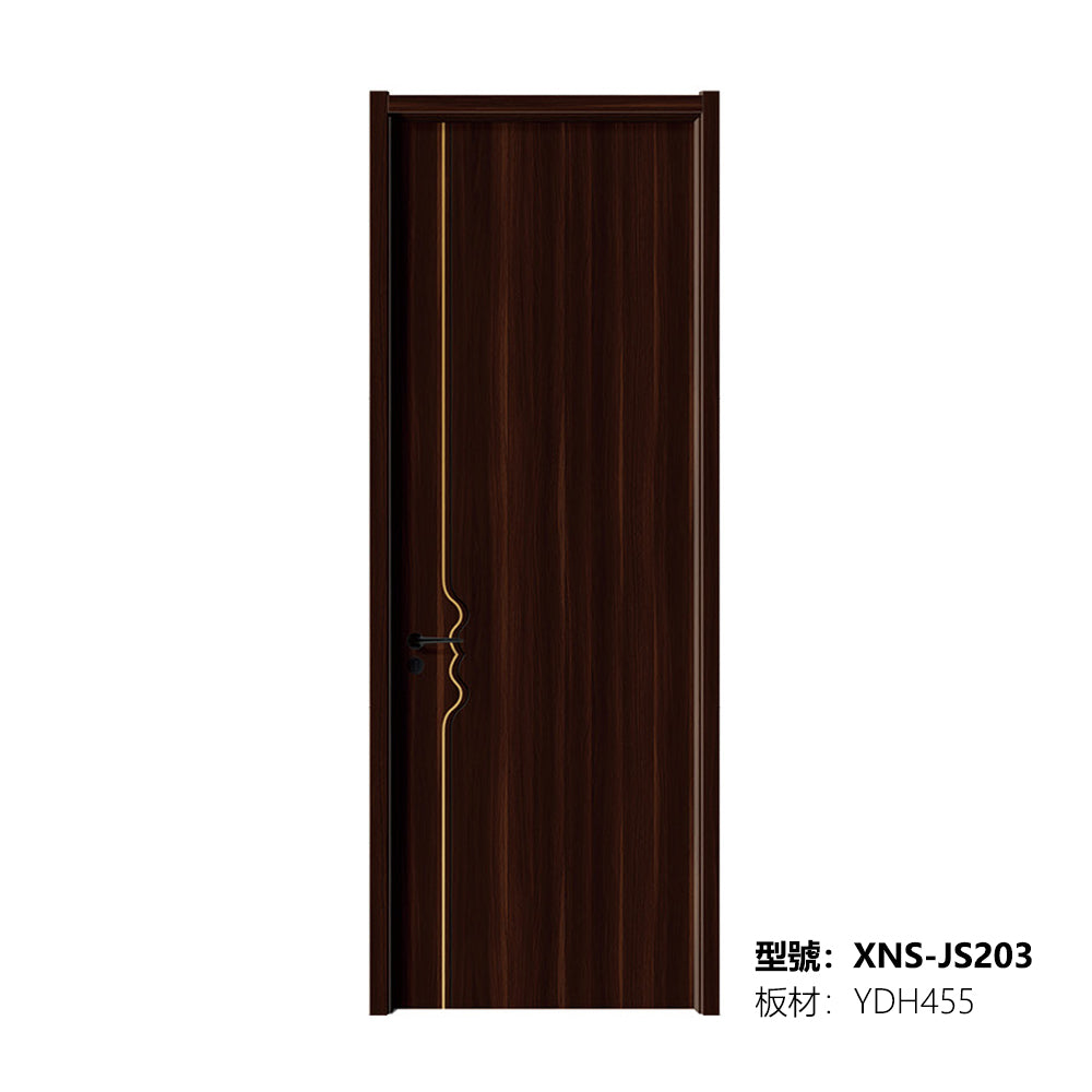 Carbon Crystal Wooden Doors (包木框和門鎖)XNS-JS203 碳晶門 實木復合門 生態門 現代簡約風格