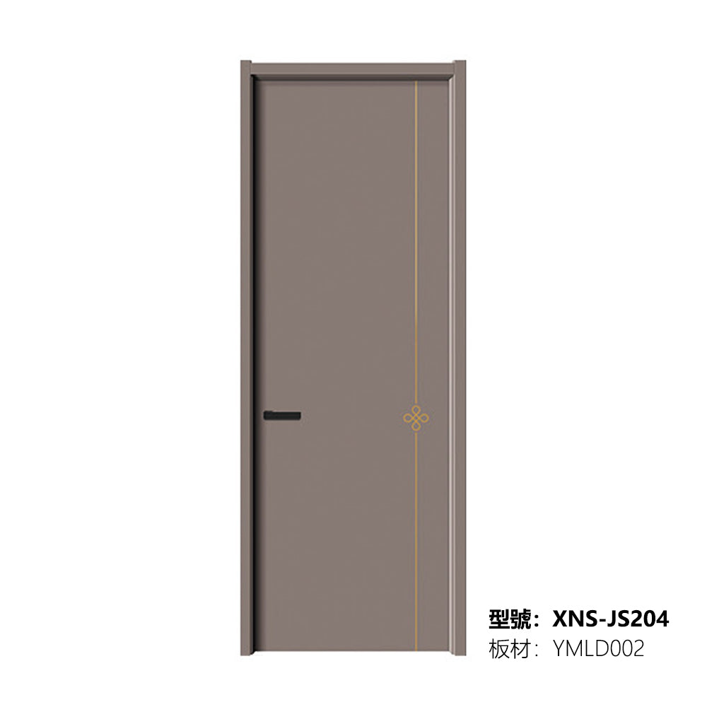 Carbon Crystal Wooden Doors (包木框和門鎖)XNS-JS204 碳晶門 實木復合門 生態門 現代簡約風格
