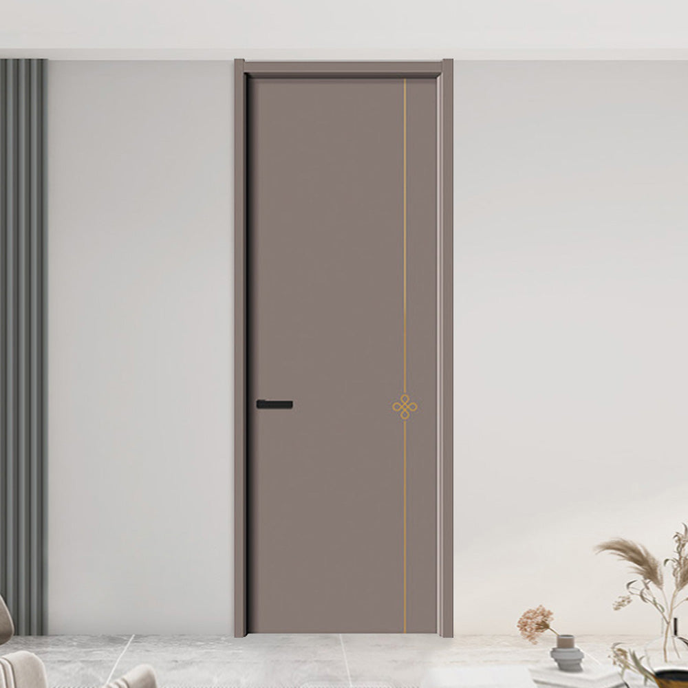 Carbon Crystal Wooden Doors (包木框和門鎖)XNS-JS204 碳晶門 實木復合門 生態門 現代簡約風格