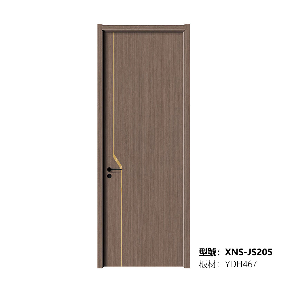 Carbon Crystal Wooden Doors (包木框和門鎖)XNS-JS205 碳晶門 實木復合門 生態門 現代簡約風格