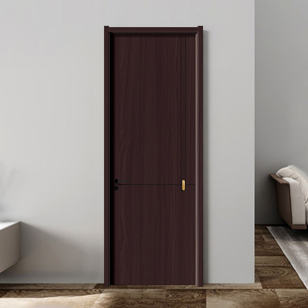 Carbon Crystal Wooden Doors (包木框和門鎖)XNS-JS207 碳晶門 實木復合門 生態門 現代簡約風格