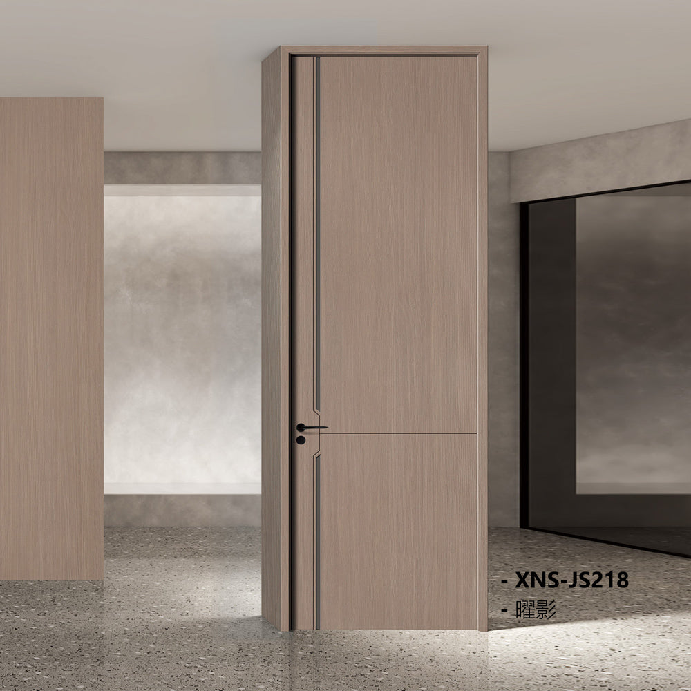 Carbon Crystal Wooden Doors Z50 (包木框和門鎖)幻影 曜影 XNS-JS218 碳晶門 實木復合門 生態門 現代簡約風格