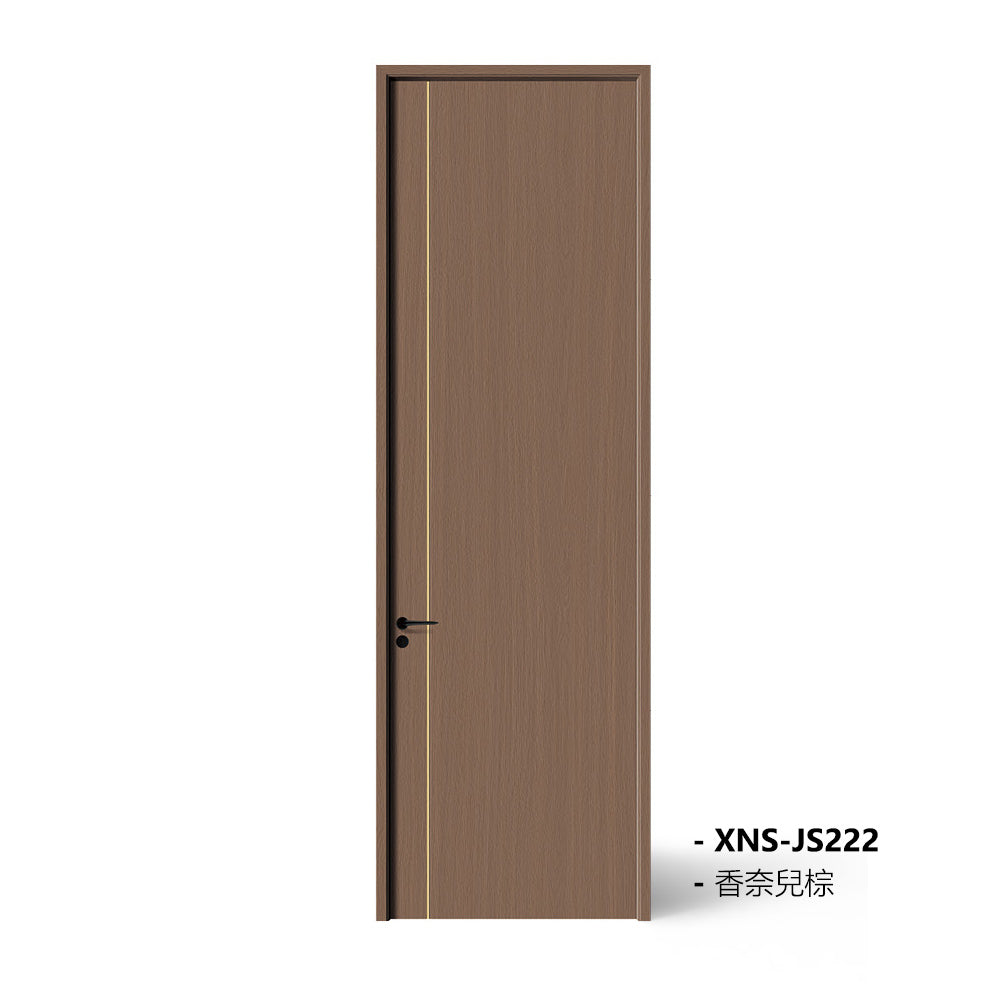 Carbon Crystal Wooden Doors Z50 (包木框和門鎖)魅影 香奈兒棕 XNS-JS222 碳晶門 實木復合門 生態門 現代簡約風格