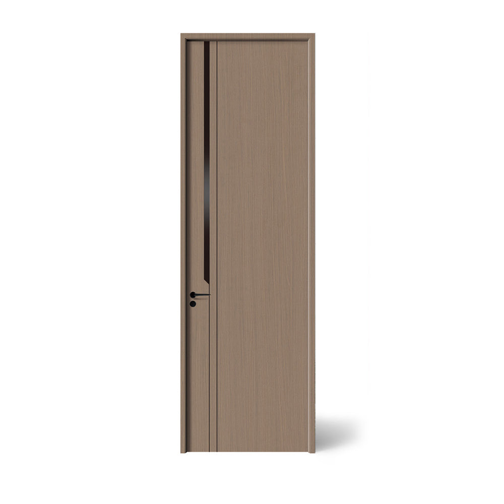Carbon Crystal Wooden Doors Z50 (包木框和門鎖) 科定胡桃1號 XNS-JS226 碳晶門 實木復合門 生態門 現代簡約風格