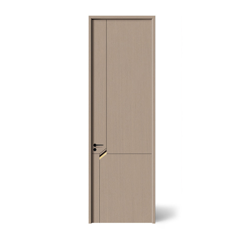 Carbon Crystal Wooden Doors Z50 (包木框和門鎖) 國韻淺灰 科定灰梨 XNS-JS230 碳晶門 實木復合門 生態門 現代簡約風格