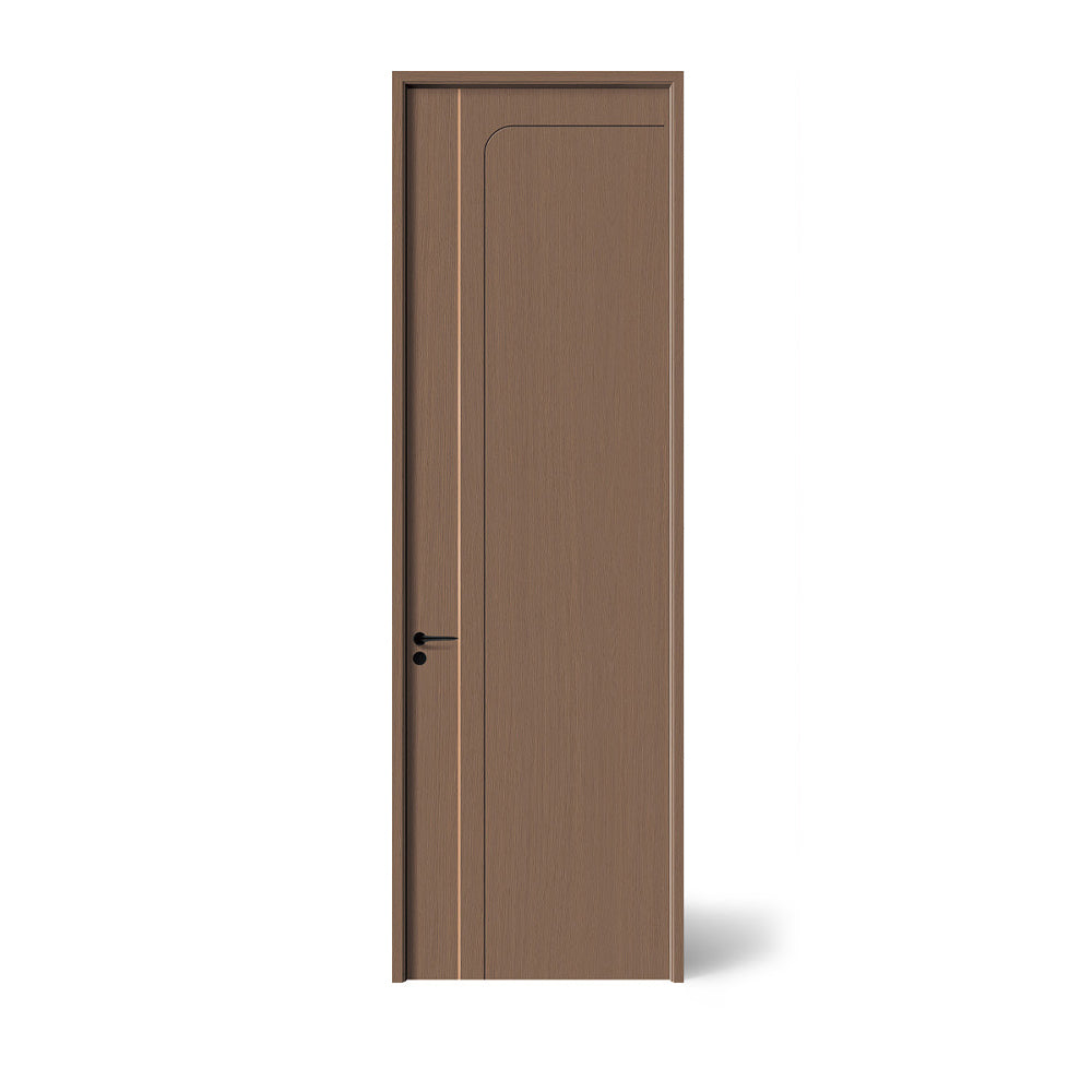Carbon Crystal Wooden Doors Z50 (包木框和門鎖) 香奈兒棕 XNS-JS231 碳晶門 實木復合門 生態門 現代簡約風格