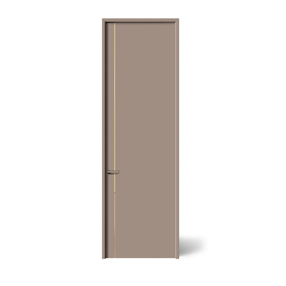 Carbon Crystal Wooden Doors Z50 (包木框和門鎖) 琥珀灰(PET) XNS-JS232 碳晶門 實木復合門 生態門 現代簡約風格