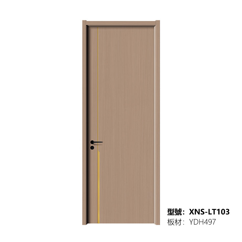 Carbon Crystal Wooden Doors (包木框和門鎖)XNS-LT103 碳晶門 實木復合門 生態門 現代簡約風格