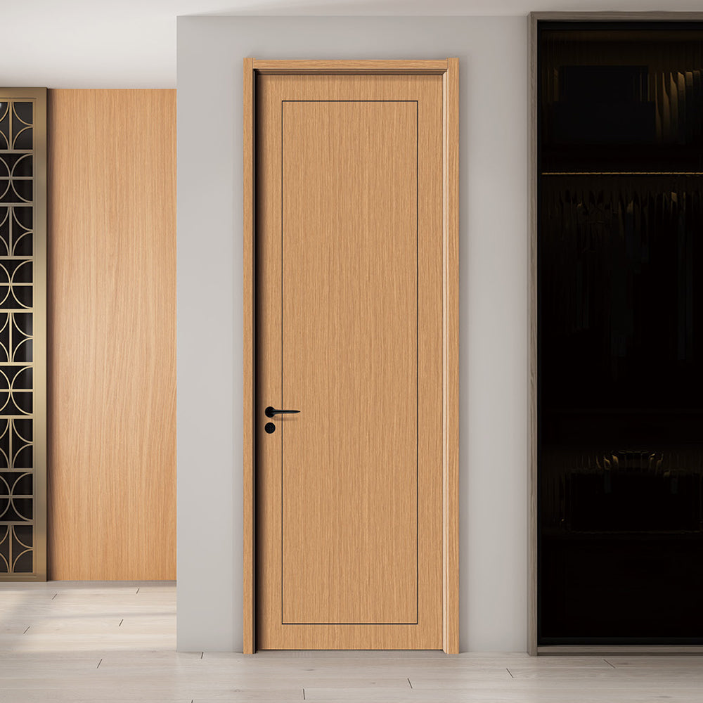 Carbon Crystal Wooden Doors (包木框和門鎖)XNS-LT106 碳晶門 實木復合門 生態門 現代簡約風格