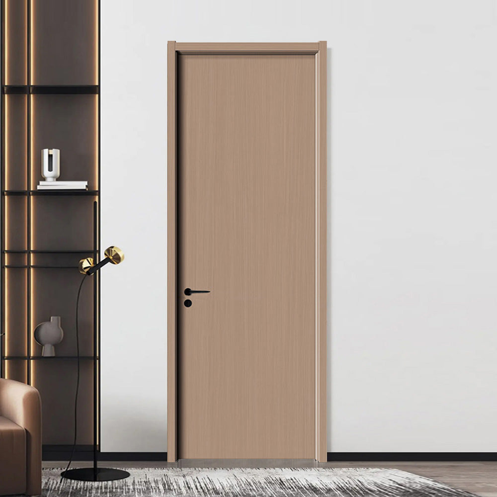 Carbon Crystal Wooden Doors (包木框和門鎖)XNS-PB01(HMH) 平板 百川紋-YDH497 碳晶門 實木復合門 生態門 現代簡約風格