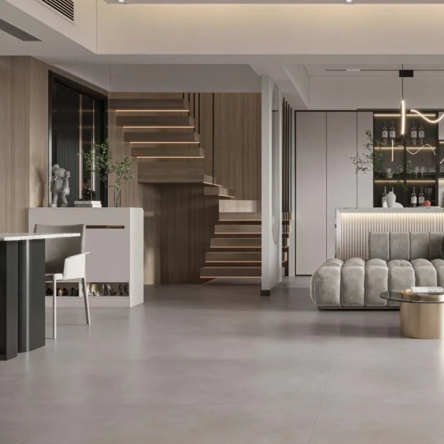 意大利設計瓷磚 Italian Design Tiles ZHG715012 75×150cm 瑜伽咖 高級天鵝絨 通體彩坯 光澤度15°-18° Porcelain Tiles 中國佛山瓷磚 China Foshan Tiles 地磚 Floor Tiles 墻磚 Wall Tiles