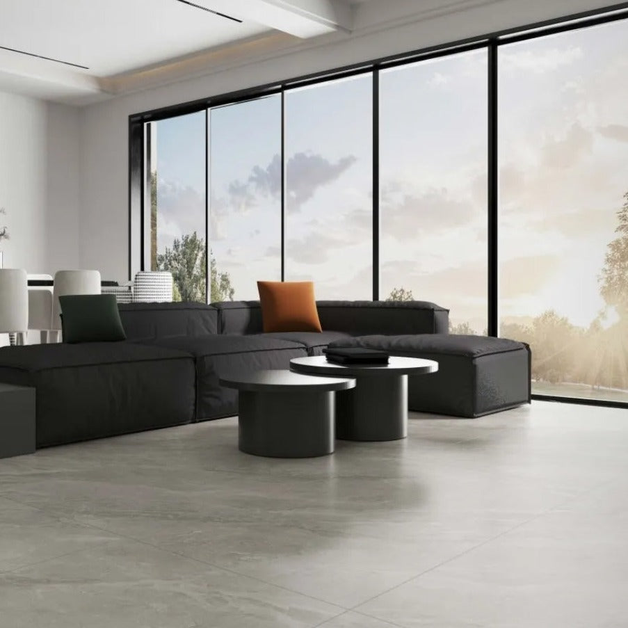 意大利設計瓷磚 Italian Design Tiles ZHG715028 75×150cm 幻影咖 高級天鵝絨 通體彩坯 光澤度15°-18° Porcelain Tiles 中國佛山瓷磚 China Foshan Tiles 地磚 Floor Tiles 墻磚 Wall Tiles