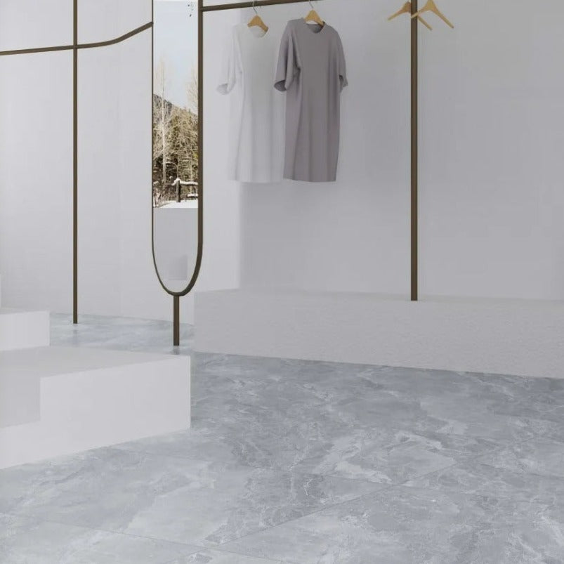 意大利設計瓷磚 Italian Design Tiles ZHG715029 75×150cm 幻影灰 噴墨細幹粒 岩板 光澤度10° Porcelain Tiles 中國佛山瓷磚 China Foshan Tiles 地磚 Floor Tiles 墻磚 Wall Tiles