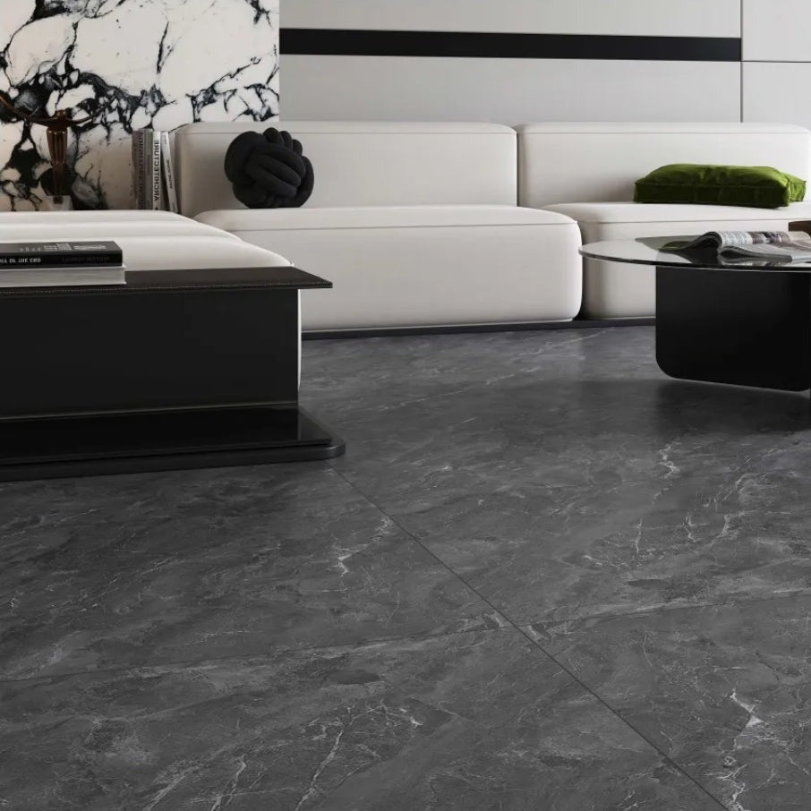 意大利設計瓷磚 Italian Design Tiles ZHG715030 75×150cm 摩登灰 噴墨細幹粒 岩板 光澤度10° Porcelain Tiles 中國佛山瓷磚 China Foshan Tiles 地磚 Floor Tiles 墻磚 Wall Tiles